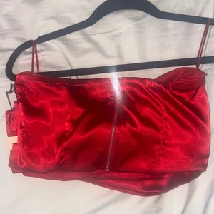 NWT Superdown revolve trixie strapless bustier top 💎 thumbnail 7