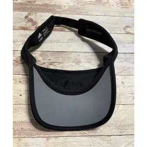Adidas Aeroready Visor One-Size Adjustable Black Athletic Sporty Active NWOT thumbnail 5