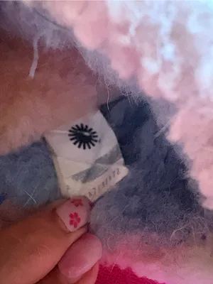 UGG Fluff Yeah Slide Cali Collage "Cotton Candy" color-way preloved- flaws thumbnail 5