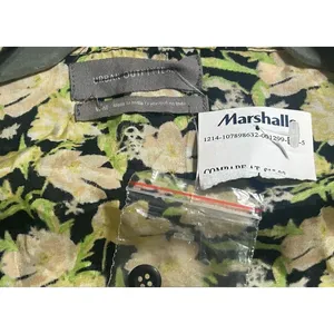 Urban Outfitters Yellow Green Floral Short Sleeve Wrap Dress NEW Sz Medium Boho thumbnail 10