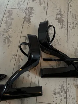 Nasty Gal Patent Black Heels thumbnail 8