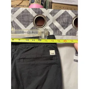 Vuori Women's Ripstop Pants In Charcoal Size Small Drawstring Stretch Cotton thumbnail 5
