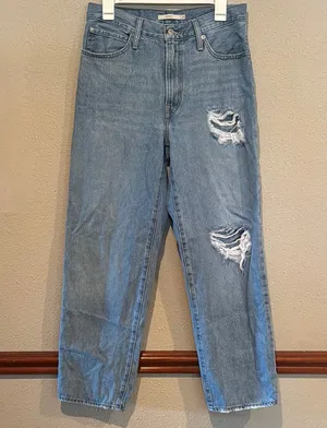 Levi’s Vintage Style Baggy Blue Jeans thumbnail 1