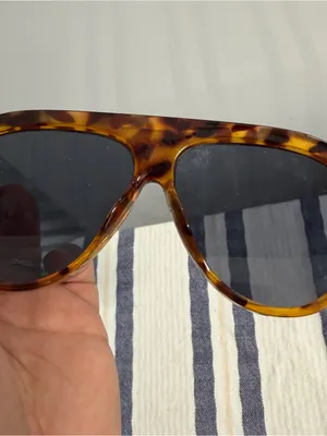 Foster Grant Oversized Tortoise Shell Sunglasses Brown Gradient Lenses UV thumbnail 7