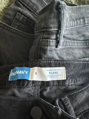 Flare Suede Jeans thumbnail 3