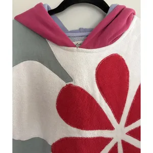 Free People Clover‎ Sweatshirt Floral Poppy Combo Women's Size XS thumbnail 3