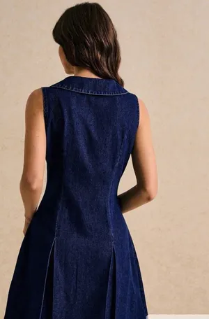 SheIn denim dress thumbnail 2