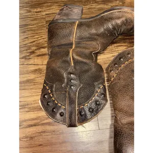 ARIAT Ladies Cowgirl Western Boot Brown distressed Leather Sz 7.5 thumbnail 7