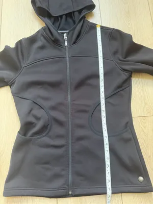 Burton Soft Shell Fleece Lined Black Zip-Up Hoodie Jacket Women’s Size Large thumbnail 8