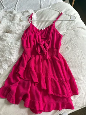 Pink romper thumbnail 1