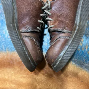 Vintage Dr. Martens Brown Leather Wingtip Oxfords size 6 air ware preppy grunge thumbnail 10