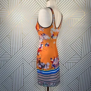 Clover Canyon Prism Orchid Neoprene‎ Dress Orange thumbnail 6