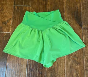 OFFLINE by aerie Real Me Crossover Flowy Shorts thumbnail 1