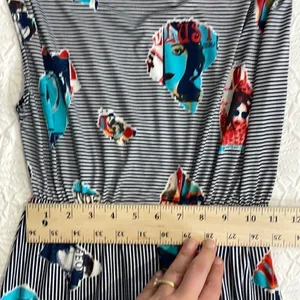 Carla Mink Retro Pop Art Photo Print dress size XS thumbnail 11