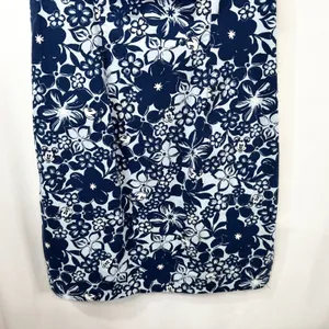 VTG Disney Medium Shift Dress Blue Floral Hidden Mickey‎ Sleeveless Resort 1293 thumbnail 4