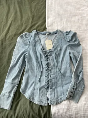 Bohme Denim Blouse - NWT thumbnail 3