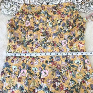 ALEX MARIE Off The Shoulder Yellow Lace Midi Dress Size 6 Wedding Guest Cottage‎ thumbnail 14