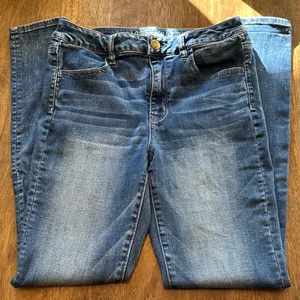 American Eagle Outfitters Blue Skinny Jeans thumbnail 1