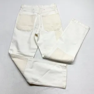 Madewell‎ Perfect Vintage Straight Carpenter Jeans Women 26 White Colorblock thumbnail 12