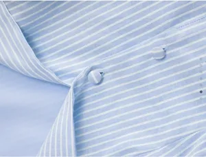 Blue Striped Cider Dress thumbnail 3