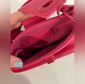 Forever 21 hot pink crossbody mini purse thumbnail 5