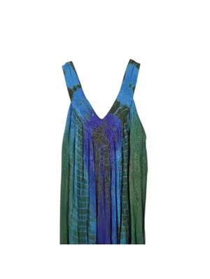 Women's Blue and Multi Dress thumbnail 3