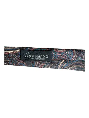 Vintage Rooster Necktie – Paisley Print – Exclusive for Kaufmann’s Pittsburgh thumbnail 4