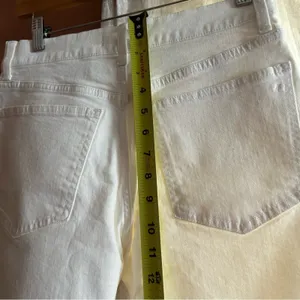 Madewell The‎ Petite '90s Straight Leg Jeans High Rise Tile White NWT Size 26P thumbnail 10