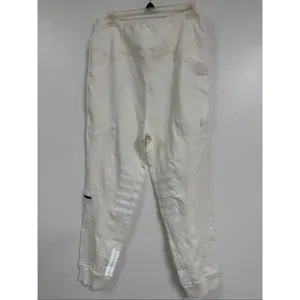 Free People Movement Windy River Legging / Jogger Reflective Ivory White M C1 thumbnail 4