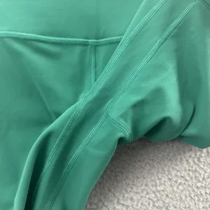 Lululemon Align High Rise Shorts 6" Green Athletic Athleisure‎ Yoga Women's 2 thumbnail 3