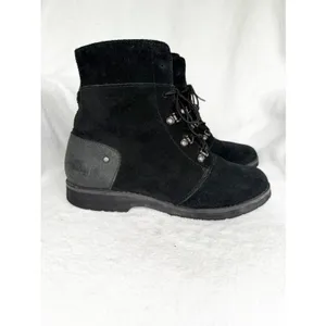 The North Face Ballard Lace II Suede Boots Black Combat Womens 8.5 thumbnail 4