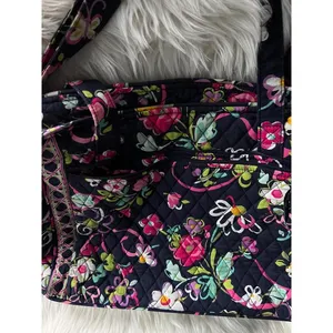 Vera Bradley Signature Floral Quilted Tote Bag thumbnail 4
