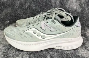 Saucony Womens Guide 16 Gray/purple Running Shoes Sneakers Size 10.5 thumbnail 1