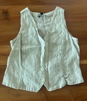 J. Crew Buckle Vest thumbnail 1