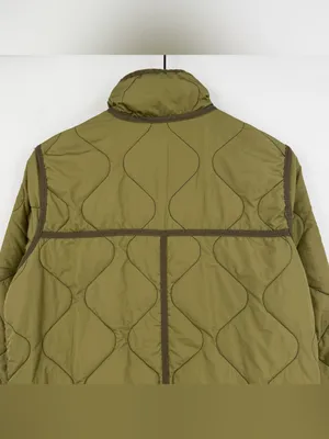 TREAD & SUPPLY Nixie Jacket Reversible Olive Green Black S thumbnail 6