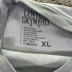 Lynyrd Skynyrd Shirt Womens Sz XL Gray thumbnail 5