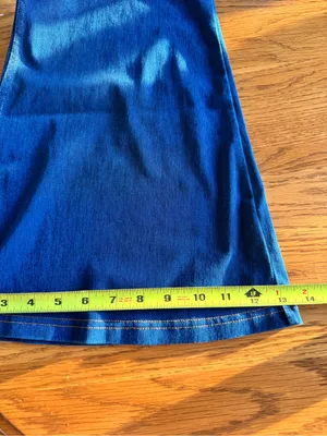 Halara Flex High Waisted Crossover Pocket Washed XL Casual Jeans, NWT Stretchy thumbnail 9
