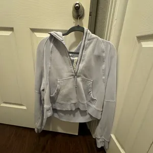 lululemon athletica Lavender Half-Zip Hoodie thumbnail 2