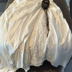 Women’s Unique Strapless Wedding Quinceañera Dress Corset Back Size 24W NWOT thumbnail 8