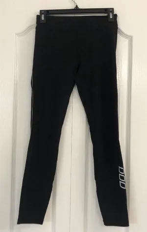 Lorna Jane womens athletic mid rise leggings black S thumbnail 1