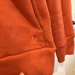 PACT Organic Cotton‎ Polyeater Blend Crewneck Sweatshirt in Burnt Orange Small thumbnail 3