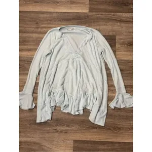 Free People Olivia Henley Tunic Light Blue Women’s XS thumbnail 2