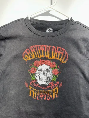 Grateful Dead Gray Halloween 1970 StonyBrooklyn NY Size 2Xl thumbnail 3