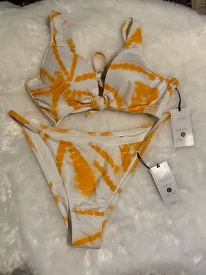 Shade & Shore Tie Dye Bikini Set 32B S thumbnail 1