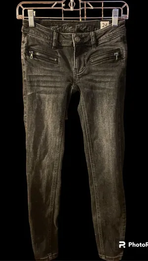 Free People~We The Free Jet Low Rise denim thumbnail 1