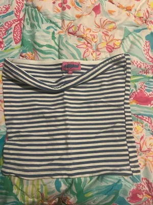 Edikted Top Crop tube top strapless thumbnail 1