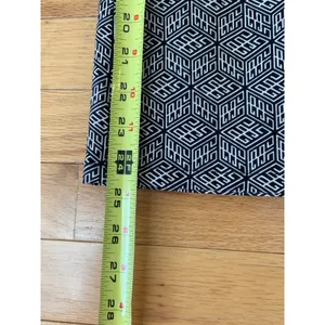 Emily McCarthy Teddy Crop Trouser in Black Tonal Monogram‎ NWT Small thumbnail 9