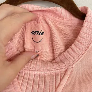 Aerie Oversized After Sunset Smile+Wave Crewneck Sweatshirt in Peach Size Small‎ thumbnail 2