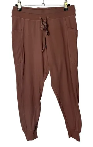 Badgley Mischka Sport Mauve Tapered Leg‎ Jogger M thumbnail 1