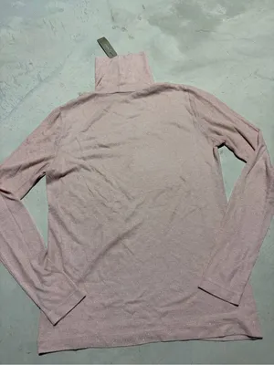 J. Crew NWT Women's Lightweight Turtleneck Long Sleeve Top pink small thumbnail 7